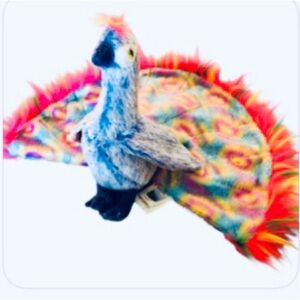 Vintage TY "Flashy" the Peacock (2000) Beanie Baby